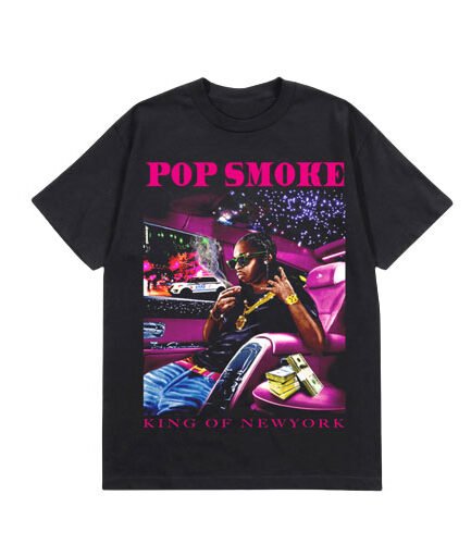 Pop Smoke X Vlone Faith King Ny Tee