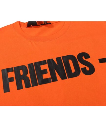 VLONE New Friends Red Tee Shirt back