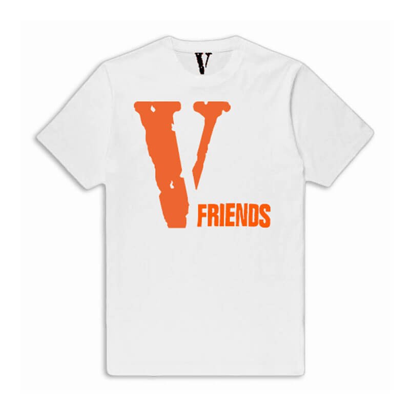 White VLONE V Friends Tee Front Tee